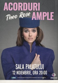 Concert Theo Rose – Acorduri ample la Sala Palatului din București
