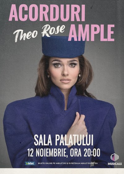 Concert Theo Rose – Acorduri ample la Sala Palatului din București