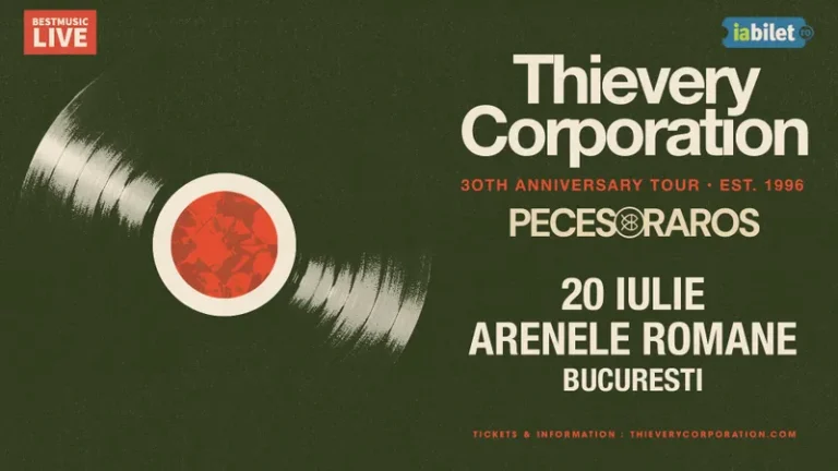 Concert Thievery Corporation la Arenele Romane din București