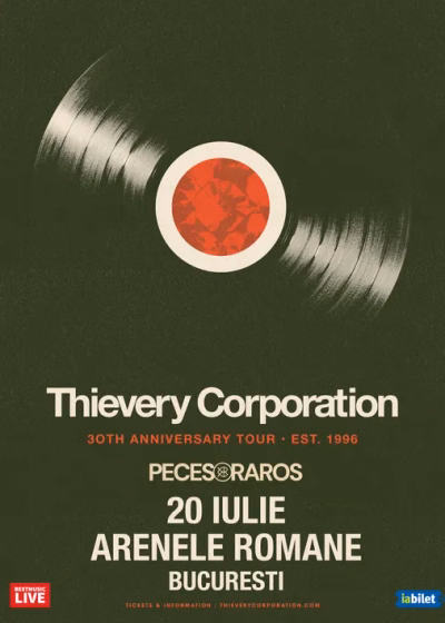 Concert Thievery Corporation la Arenele Romane din București