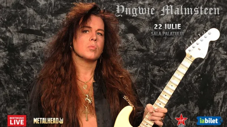 Concert Yngwie Malmsteen la Sala Palatului din București