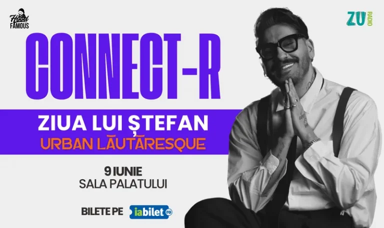 Concert Connect-R – Ziua lui Ștefan la Sala Palatului din București