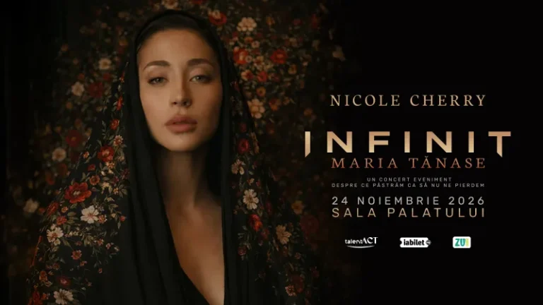 Concert Nicole Cherry – „Infinit” la Sala Palatului din București
