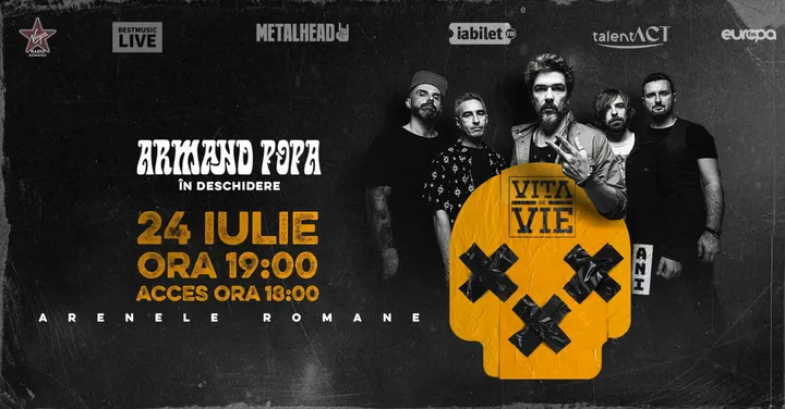 Concert Vița de Vie – 30 de ani – XXX – la Arenele Romane din București