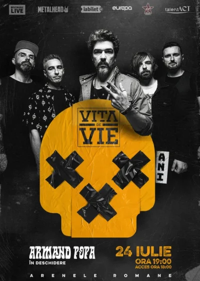 Concert Vița de Vie – 30 de ani – XXX – la Arenele Romane din București