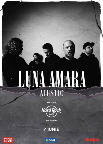 Concert Luna Amară Acustic la Hard Rock Cafe din București