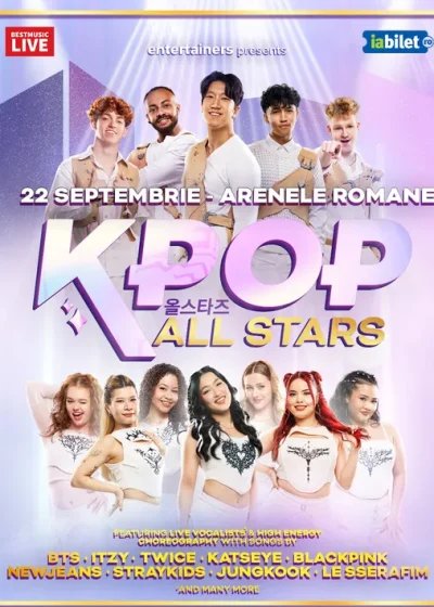 Concert K-POP All Stars la Arenele Romane din București
