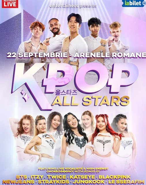 Concert K-POP All Stars la Arenele Romane din București