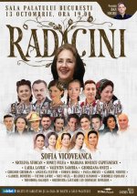 Concert Sofia Vicoveanca – Rădăcini la Sala Palatului din București