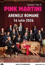 Concert Pink Martini la Arenele Romane din București