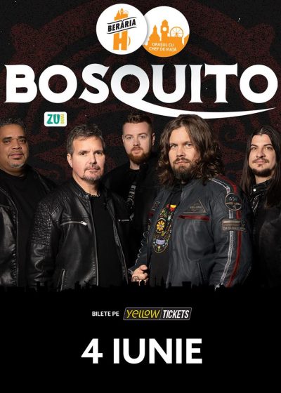 Concert Bosquito la Berăria H din București