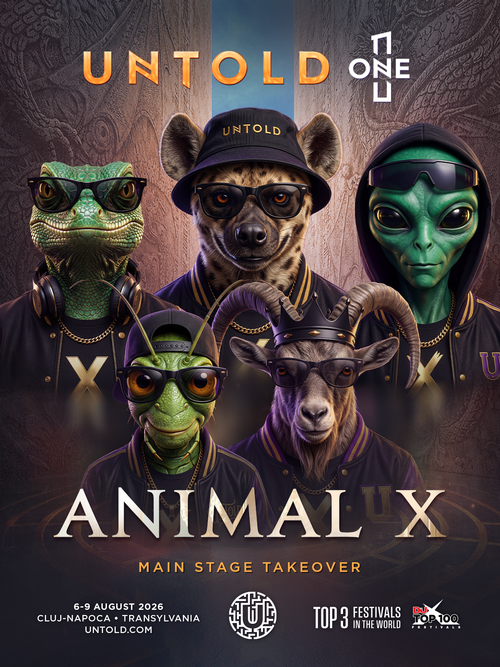 Animal X se reunește pe scena UNTOLD 2026. Trupa revine în formula care a scris istorie