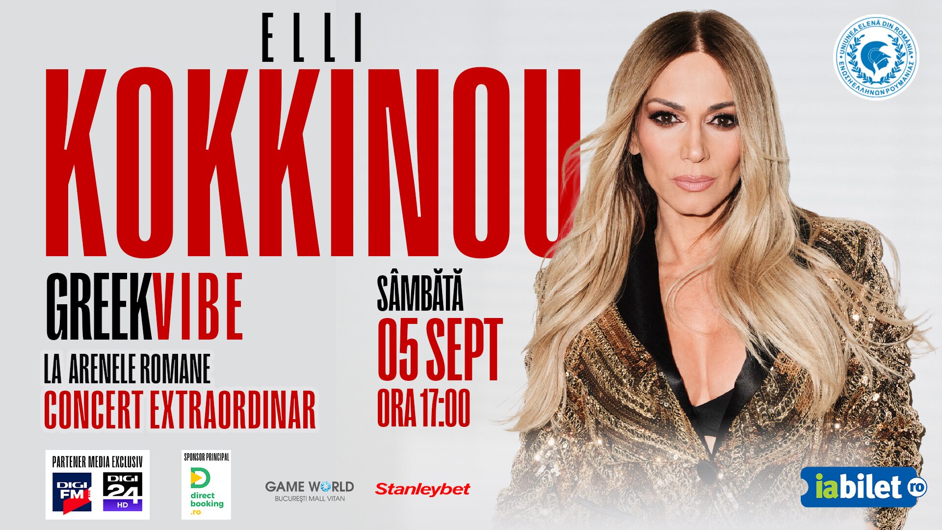 afis-concert-elli-kokkinou-arenele-romane-bucuresti-2026