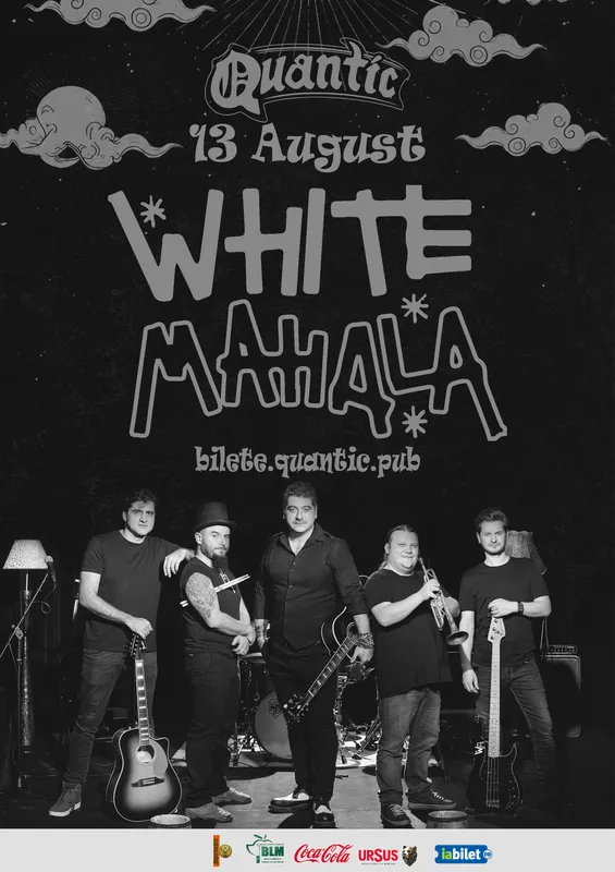 afis-concert-white-mahala-bucuresti-august-2026