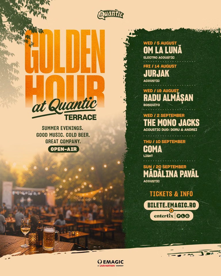 afis-golden-hour-quantic-bucuresti-2026