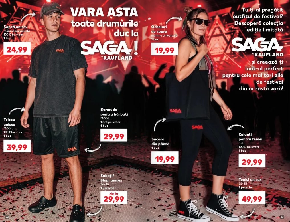 Colecția vestimentară SAGA by Kaufland