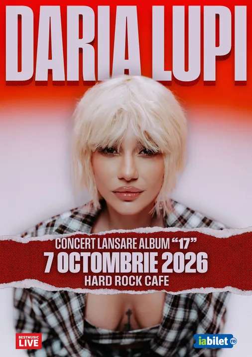 afis-concert-daria-lupi-hard-rock-cafe-bucuresti-octombrie-2026