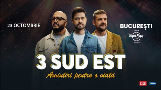 Concert 3 Sud Est la Hard Rock Cafe din București — landscape