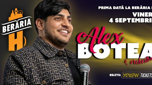 Concert Alex Botea și formația la Berăria H din București — landscape
