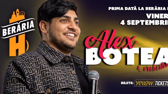 Concert Alex Botea și formația la Berăria H din București — landscape