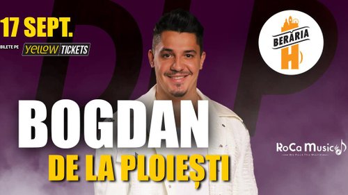 Concert Bogdan de la Ploiești live la Berăria H din București — landscape
