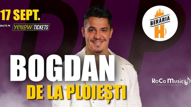 Concert Bogdan de la Ploiești live la Berăria H din București — landscape