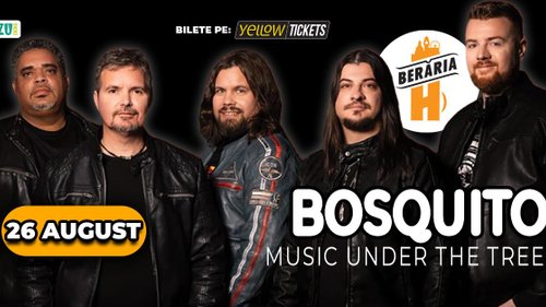 Concert BOSQUITO la Berăria H din București — landscape
