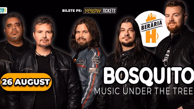 Concert BOSQUITO la Berăria H din București — landscape