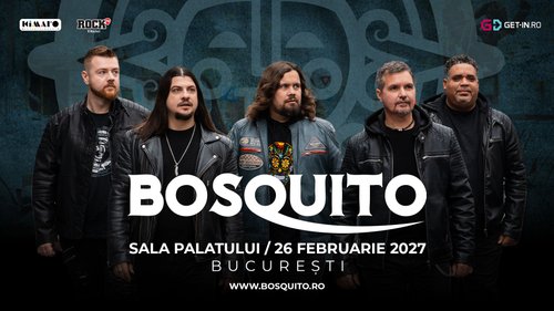 Concert Bosquito la Sala Palatului din București