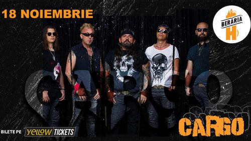 Concert Cargo la Berăria H din București — landscape