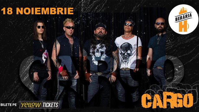 Concert Cargo la Berăria H din București — landscape