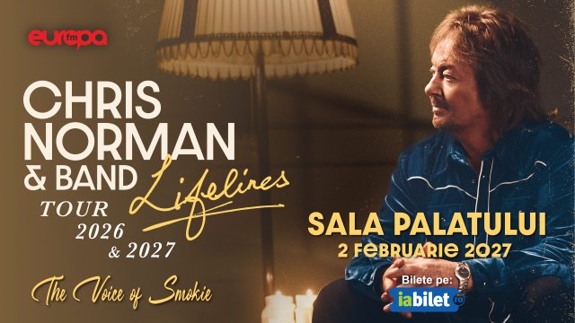 Concert Chris Norman & Band – Lifelines Tour la Sala Palatului din București — landscape