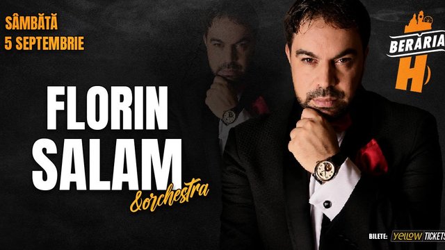 Concert Florin Salam la Berăria H din București — landscape