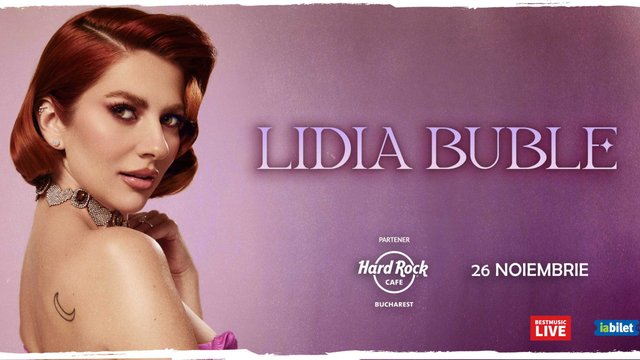 Concert Lidia Buble la Hard Rock Cafe din București — landscape