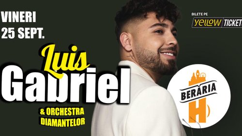 Concert Luis Gabriel – live la Berăria H din București — landscape