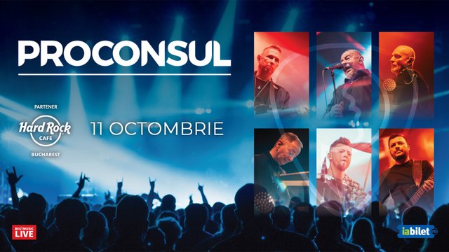 Concert Proconsul la Hard Rock Cafe din București — landscape