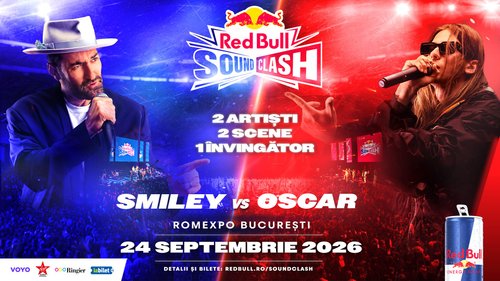Concert Smiley vs Oscar – Red Bull SoundClash la Romexpo din București — landscape
