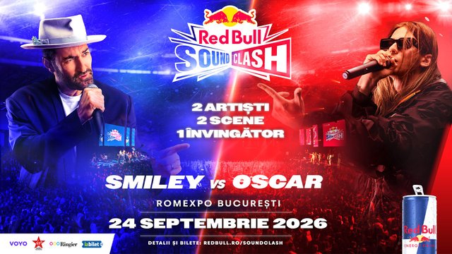 Concert Smiley vs Oscar – Red Bull SoundClash la Romexpo din București — landscape