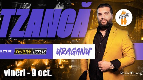 Concert Tzancă Uraganu la Berăria H din București
