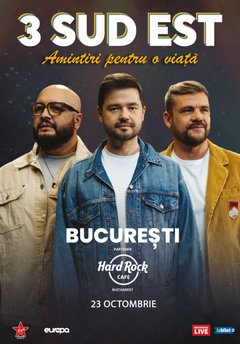 Concert 3 Sud Est la Hard Rock Cafe din București