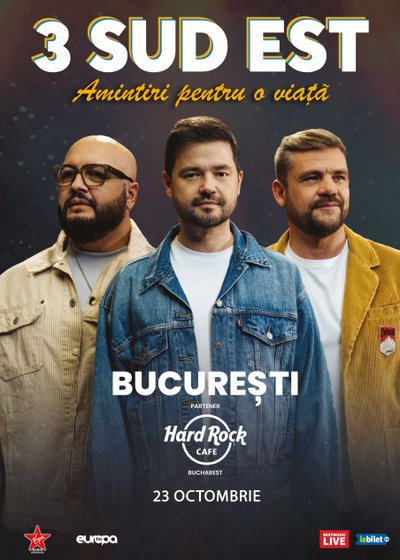 Concert 3 Sud Est la Hard Rock Cafe din București