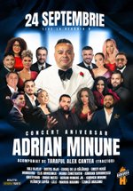 Concert Adrian Minune – Concert Aniversar la Berăria H din București