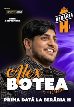 Concert Alex Botea și formația la Berăria H din București