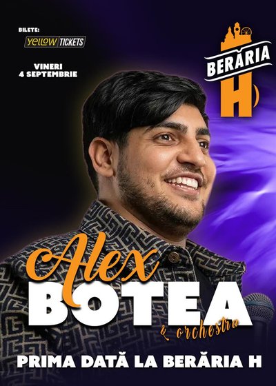 Concert Alex Botea și formația la Berăria H din București
