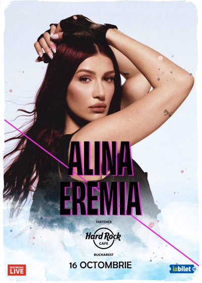 Concert Alina Eremia la Hard Rock Cafe din București