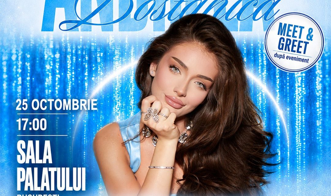 Concert Andreea Bostănică – Adevărul meu. Fata din spatele ecranului la Sala Palatului din București