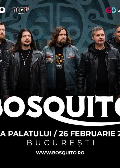 Concert Bosquito la Sala Palatului din București