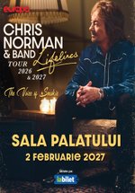 Concert Chris Norman & Band – Lifelines Tour la Sala Palatului din București