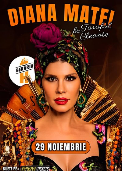 Concert Diana Matei & Taraful Cleante la Berăria H din București