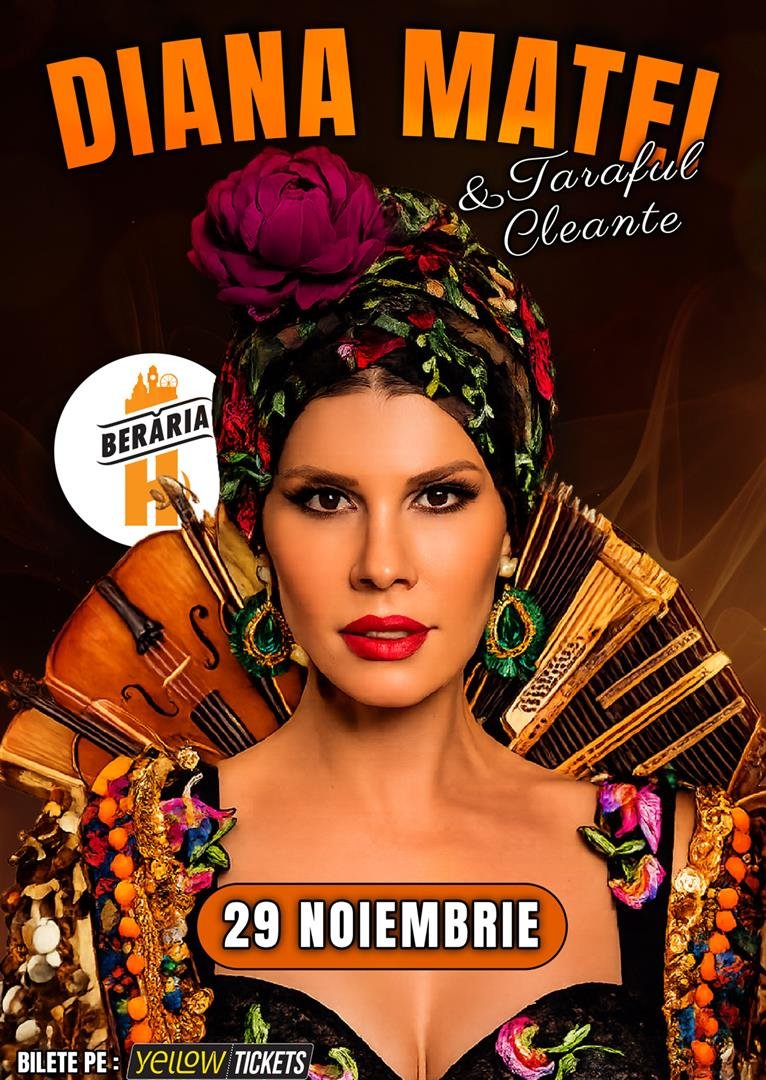 Concert Diana Matei & Taraful Cleante la Berăria H din București